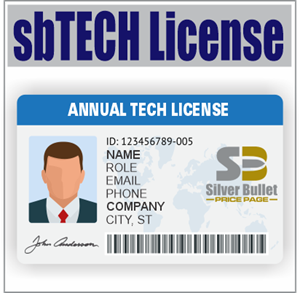 sbTech Annual License